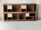 Industrial Wooden Shelf with Four Drawers and Shelves 17
