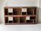 Industrial Wooden Shelf with Four Drawers and Shelves 12