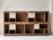 Industrial Wooden Shelf with Four Drawers and Shelves 2