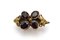 Victorian Brooch with Garnet Stones, 1920s, Image 1