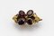 Victorian Brooch with Garnet Stones, 1920s 3