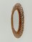 Italian Oval Mirror in Cane and Rattan, 1960s, Image 15