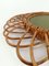 Italian Oval Mirror in Cane and Rattan, 1960s, Image 5