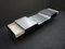 Space Age Aluminum & Wood Coffee Table, 1970s, Image 4
