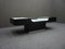 Space Age Aluminum & Wood Coffee Table, 1970s, Image 1