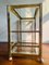 Vintage Brass and Glass Bar Cart, 1980s, Image 8