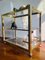 Vintage Brass and Glass Bar Cart, 1980s 10