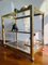Vintage Brass and Glass Bar Cart, 1980s, Image 10