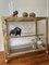 Vintage Brass and Glass Bar Cart, 1980s, Image 14