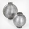 Aluminum Vases by Lorenzo Burchiellaro, 1960s, Set of 2 3