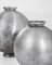 Aluminium Vasen von Lorenzo Burchiellaro, 1960er, 2er Set 5