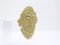 Brooch or Pendant of Agamemnon Mask in 18k Gold, 1990s, Image 9