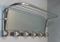 French Art Deco Aluminum & Mirror Coat Rack 6