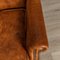 20th Century Dutch Sheepskin Leather Wing-Back Armchairs, Set of 2, 1980, Set of 2 29