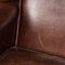 20th Century Dutch Sheepskin Leather Wing-Back Armchairs, 1980s, Set of 2 16