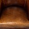 20th Century Dutch Sheepskin Leather Tub Chairs, 1960s, Set of 2 10