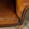 20th Century Dutch Sheepskin Leather Tub Chairs, 1960s, Set of 2 34