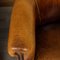 20th Century Dutch Sheepskin Leather Tub Chairs, 1960s, Set of 2 11