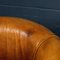20th Century Dutch Sheepskin Leather Tub Chairs, 1960s, Set of 2 35
