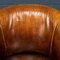 20th Century Dutch Sheepskin Leather Tub Chairs, 1960s, Set of 2 9