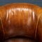 20th Century Dutch Sheepskin Leather Tub Chairs, 1960s, Set of 2, Image 9