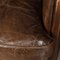 20th Century Dutch Sheepskin Leather Tub Chairs, 1960s, Set of 2, Image 25