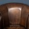 20th Century Dutch Sheepskin Leather Tub Chairs, 1960s, Set of 2 58