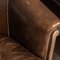 20th Century Dutch Sheepskin Leather Tub Chairs, 1960s, Set of 2 9