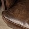 20th Century Dutch Sheepskin Leather Tub Chairs, 1960s, Set of 2 12