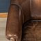 20th Century Dutch Sheepskin Leather Tub Chairs, 1960s, Set of 2 17