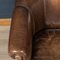 20th Century Dutch Sheepskin Leather Tub Chairs, 1960s, Set of 2, Image 17