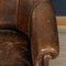 20th Century Dutch Sheepskin Leather Tub Chairs, 1960s, Set of 2, Image 32