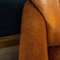 20th Century Dutch Sheepskin Leather Tub Chairs, 1960s, Set of 2 57