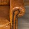 20th Century Dutch Sheepskin Leather Tub Chairs, 1960s, Set of 2, Image 16