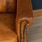 20th Century Dutch Sheepskin Leather Tub Chairs, 1960s, Set of 2 48