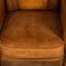 20th Century Dutch Sheepskin Leather Tub Chairs, 1960s, Set of 2, Image 31