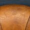 20th Century Dutch Sheepskin Leather Tub Chairs, 1960s, Set of 2 37