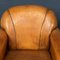 20th Century Dutch Sheepskin Leather Tub Chairs, 1960s, Set of 2 8