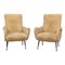 Italian Armchairs in the style of Marco Zanuso, 1960s, Set of 2, Image 1