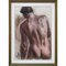 Giacomelli Ferruccio, Figure of Athlete, 1954, Graphite, Framed 2