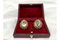 Antique Silver Earrings with Garnets and Pearls, 1900s, Set of 2 9