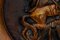 Große Italienische Saint Geogius Kills Dragon Wanddekoration aus Kupfer, 1950er 12