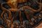 Große Italienische Saint Geogius Kills Dragon Wanddekoration aus Kupfer, 1950er 9