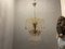 Lámpara de araña en forma de cascada de cristal de Murano, años 80, Imagen 7