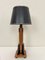 Art Deco Amsterdam School Wooden Table Lamp, 1920s, Image 1