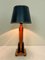 Art Deco Amsterdam School Wooden Table Lamp, 1920s 11