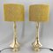 Tall Brass Table Lamps, 1950s, Set of 2 10