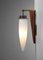 Large Italian Sconces in Brass and Opaline from Stilnovo, 1950, Set of 2, Image 8