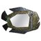 Large Fish Shaped Mirror in Glazed Ceramic by Curiosa, 1990, Image 1