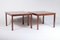 Mid-Century Modern Danish Rosewood Square Coffee Tables, 1960s, Set of 2 1